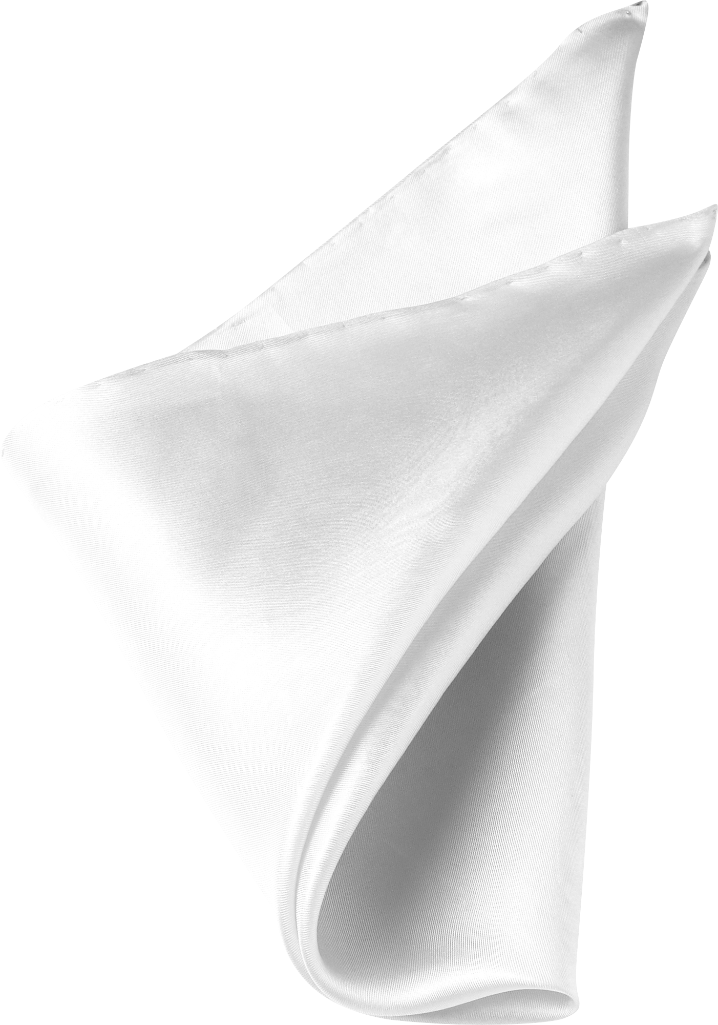 Pochette de soie blanche (8501WHT)