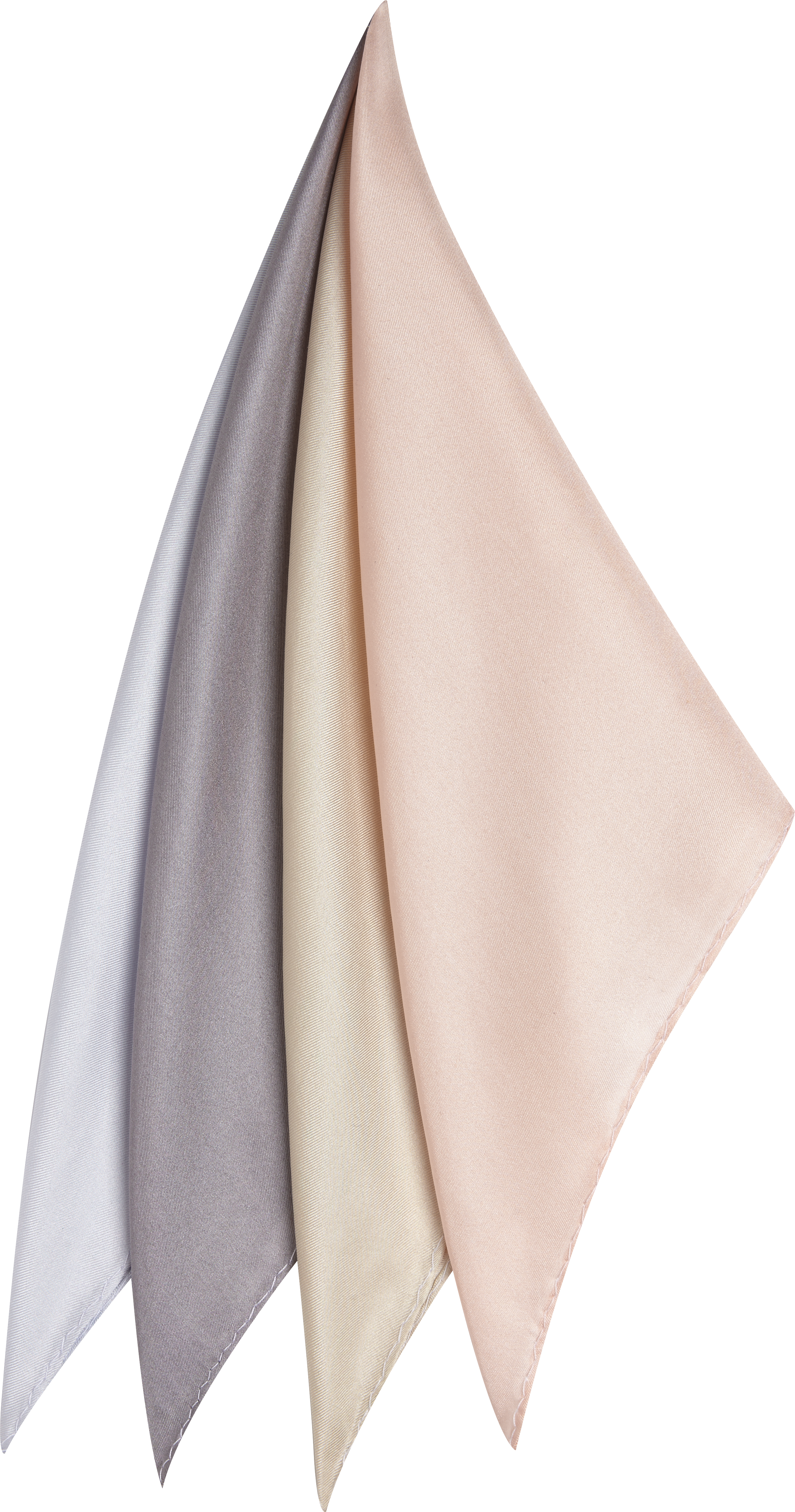 Pochette de soie pétale à 4 panneaux (8502PCS)
