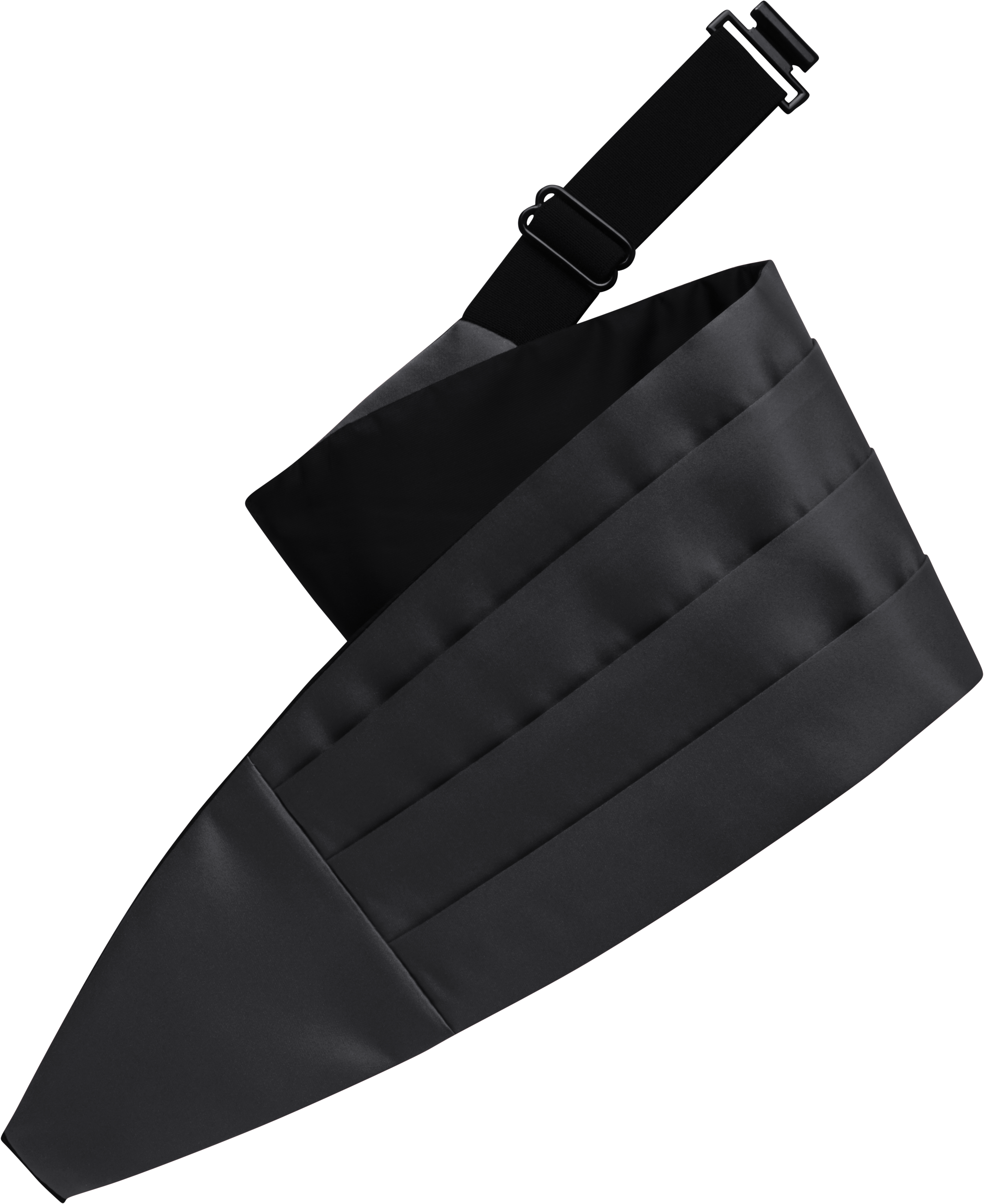 Ceinture de smoking noire (8820BLK)