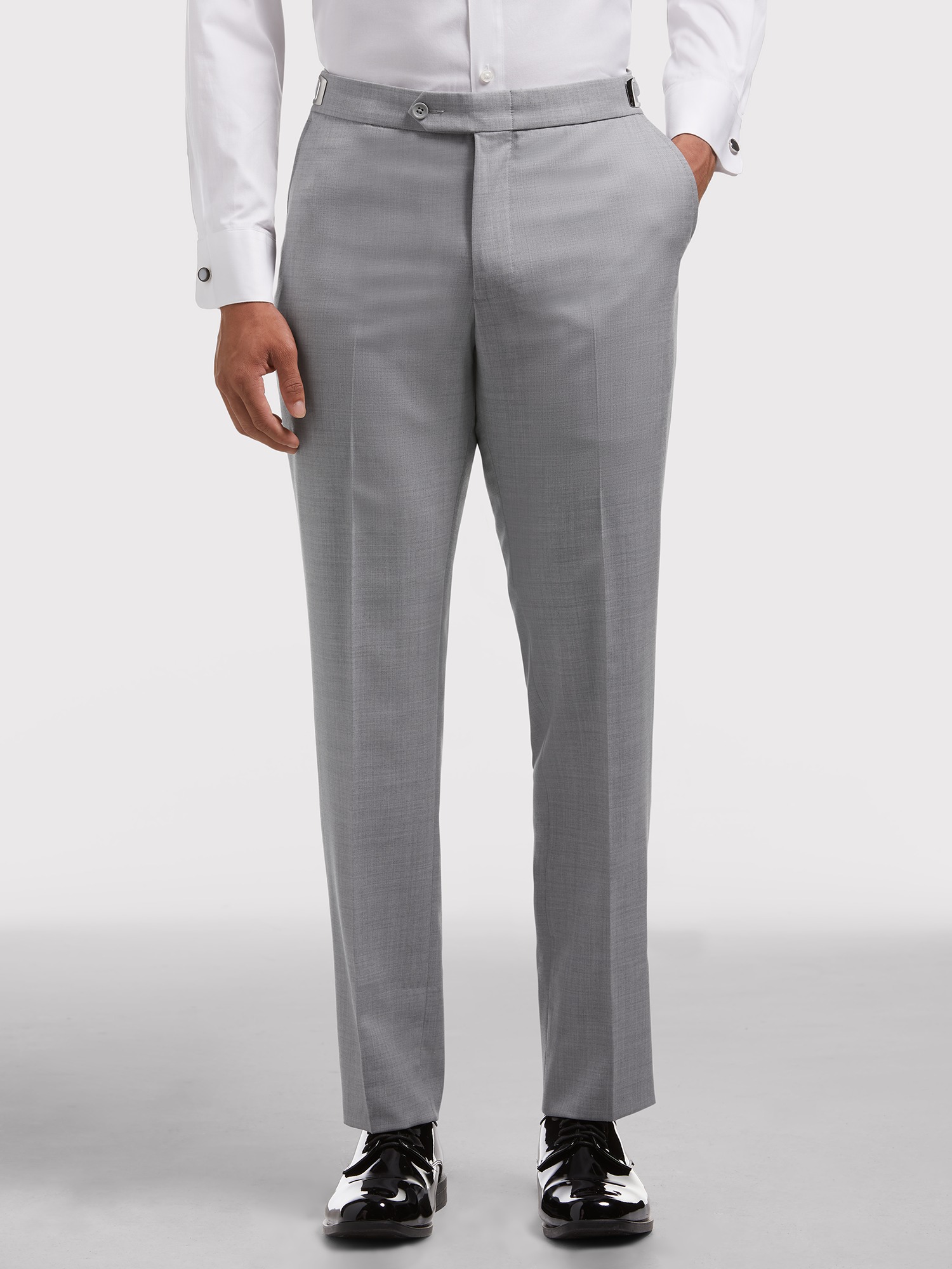 Light Grey Notch Lapel Tux by Joseph Abboud Tuxedo Rental