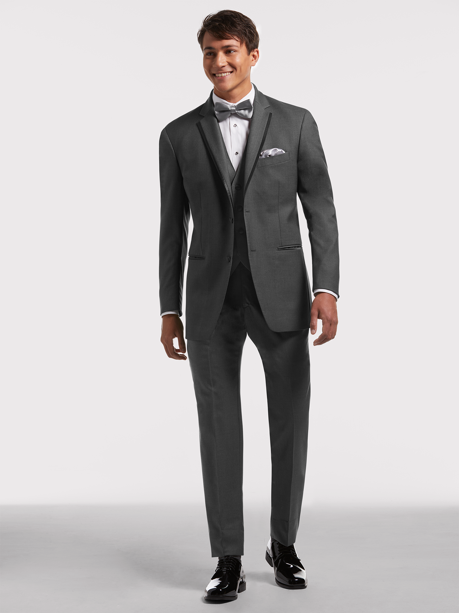 Grey Notch Lapel Tux Joseph Abboud Tuxedo Rental