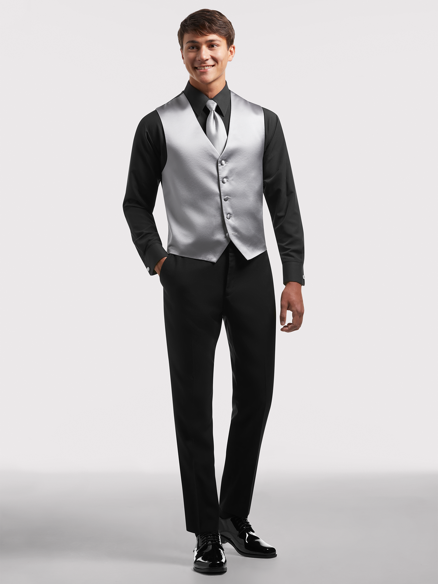 Classic Black Tux by Calvin Klein | Tuxedo Rental