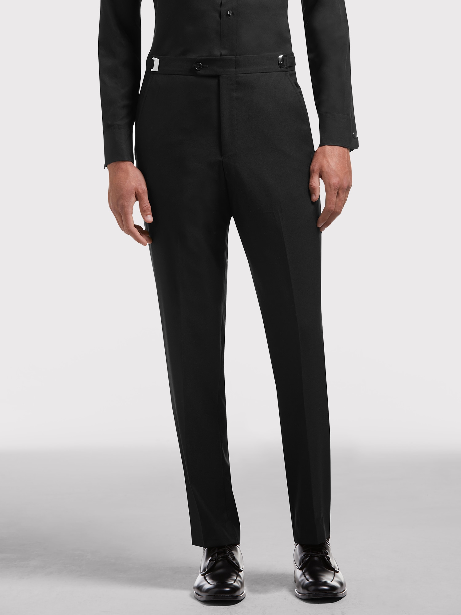 Vintage Black Two Button Tux by Pronto Uomo