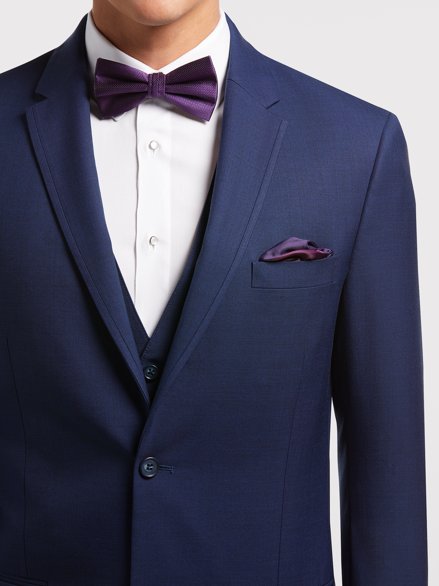 Blue Prom Suit by Calvin Klein Suit Rental