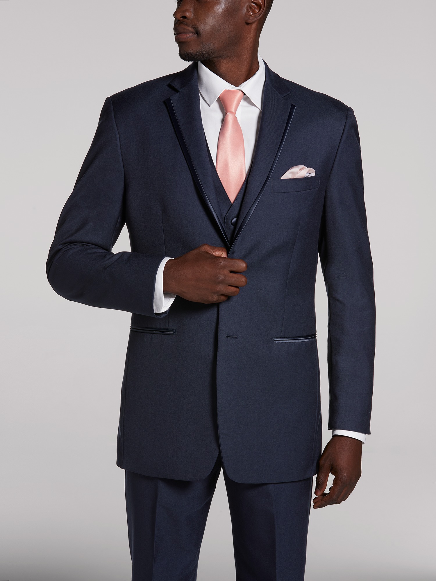 joseph abboud navy blue suit