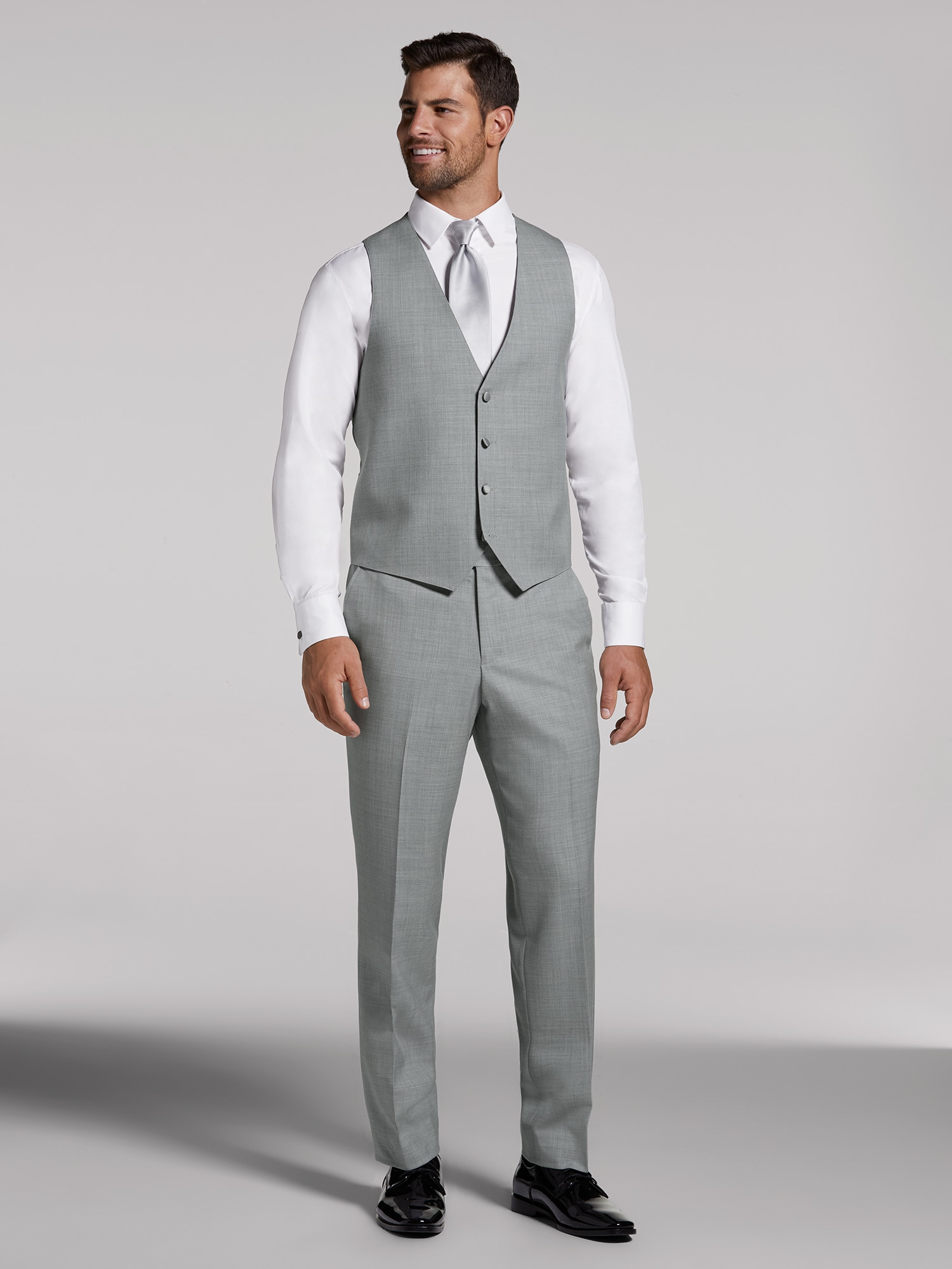 Light Grey Tuxedo by Joseph Abboud | Tuxedo Rental