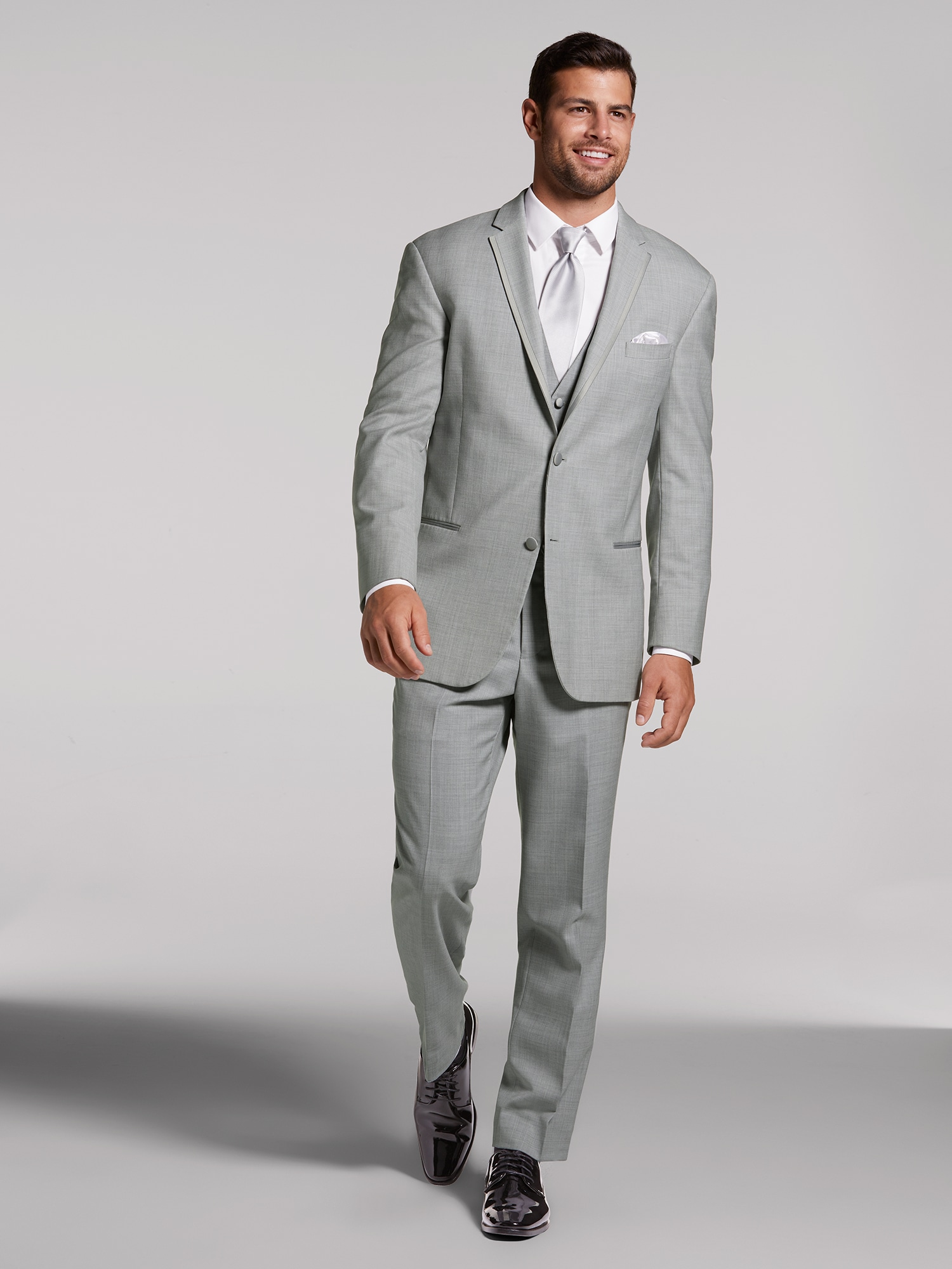 Light Grey Tuxedo by Joseph Abboud | Tuxedo Rental