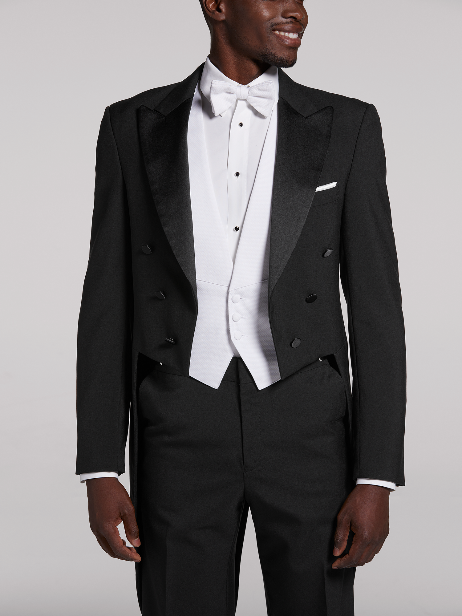 Tux jacket hot sale with tails