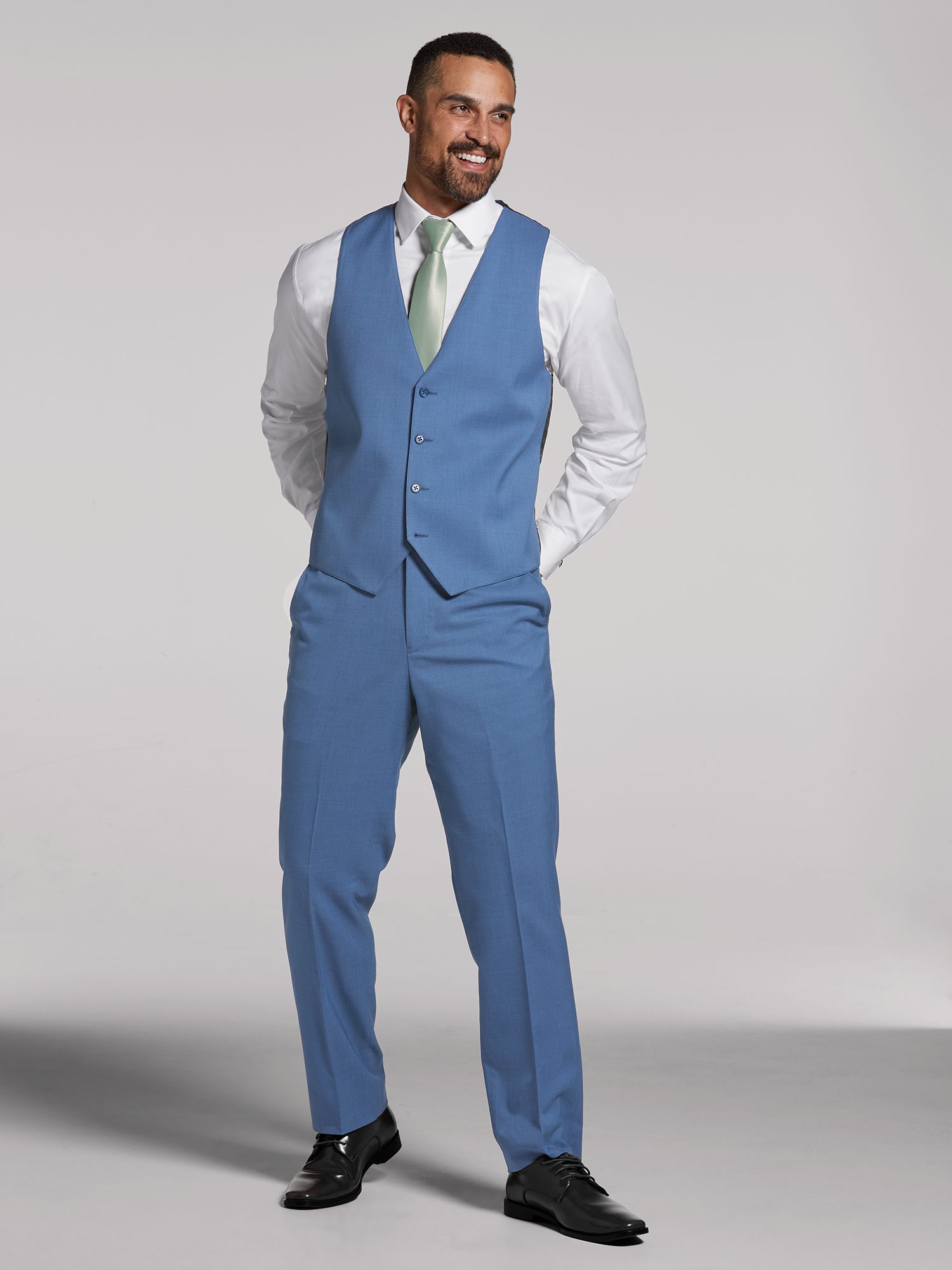 Calvin Klein Boys' 2-Piece Formal Suit Set - Size 14 NWT BRT BLUE