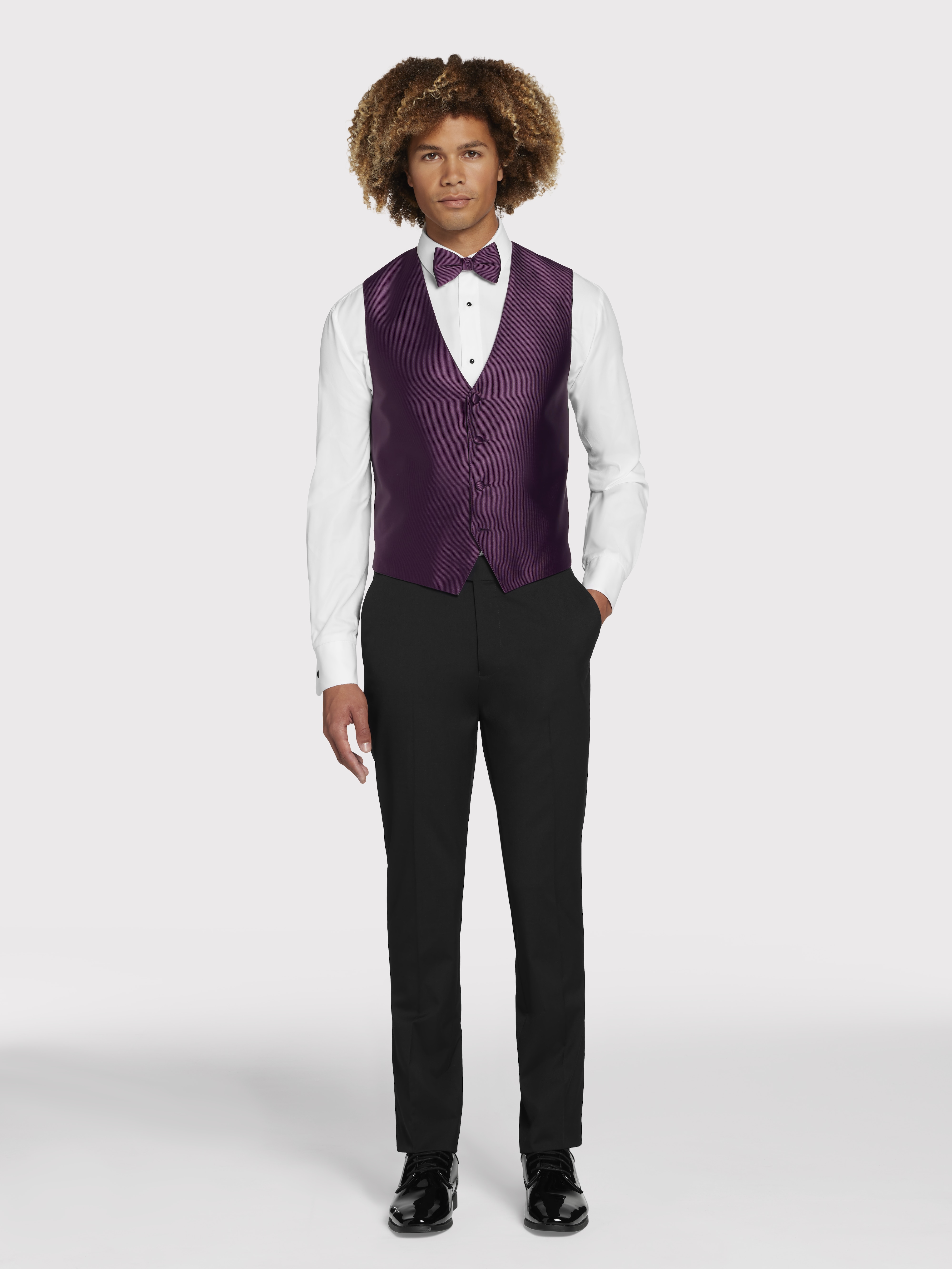 Calvin Klein Smoking noir croisé