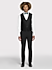 Awearness Kenneth Cole Complet noir en laine haute performance