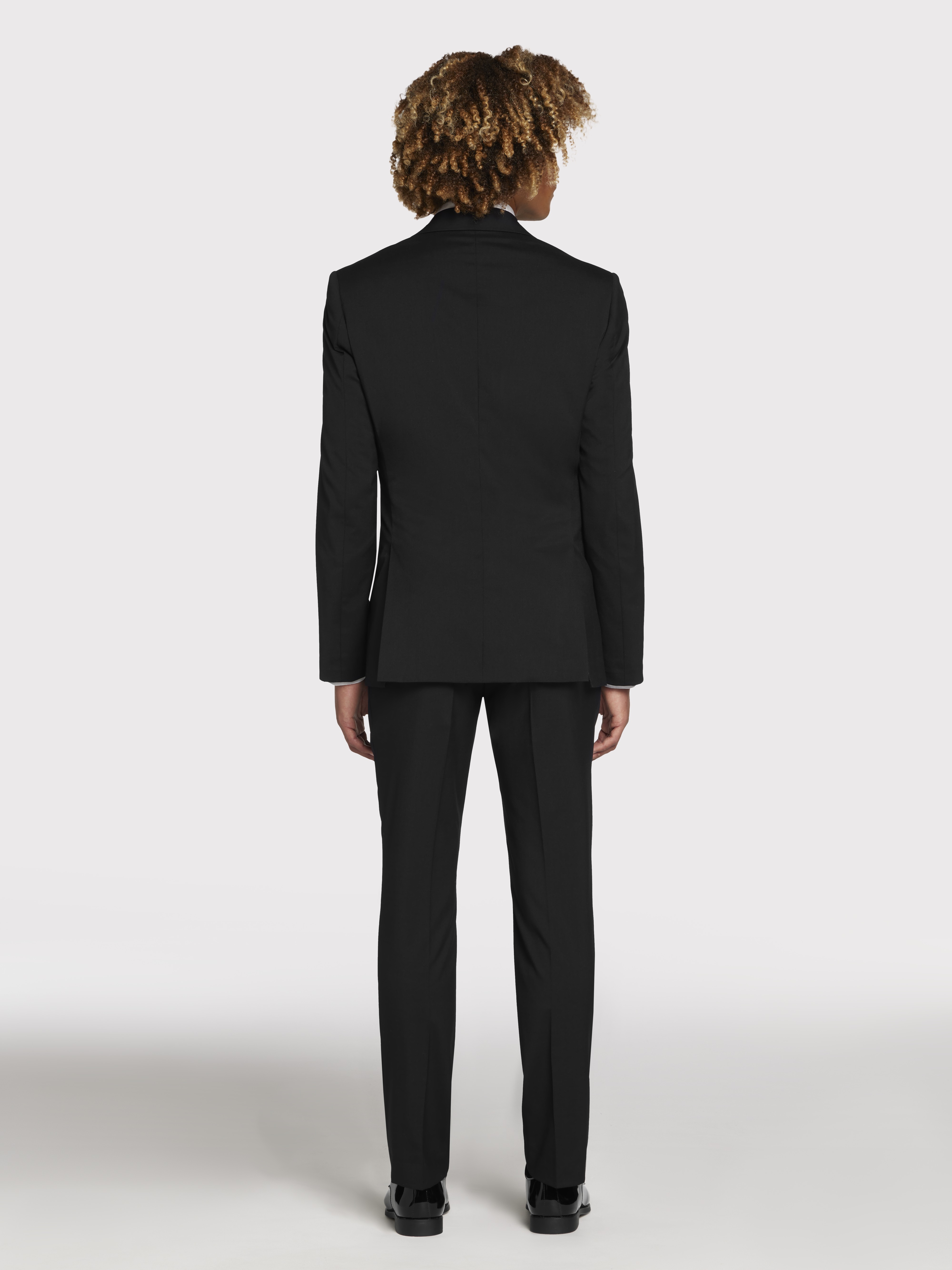 Awearness Kenneth Cole Complet noir en laine haute performance
