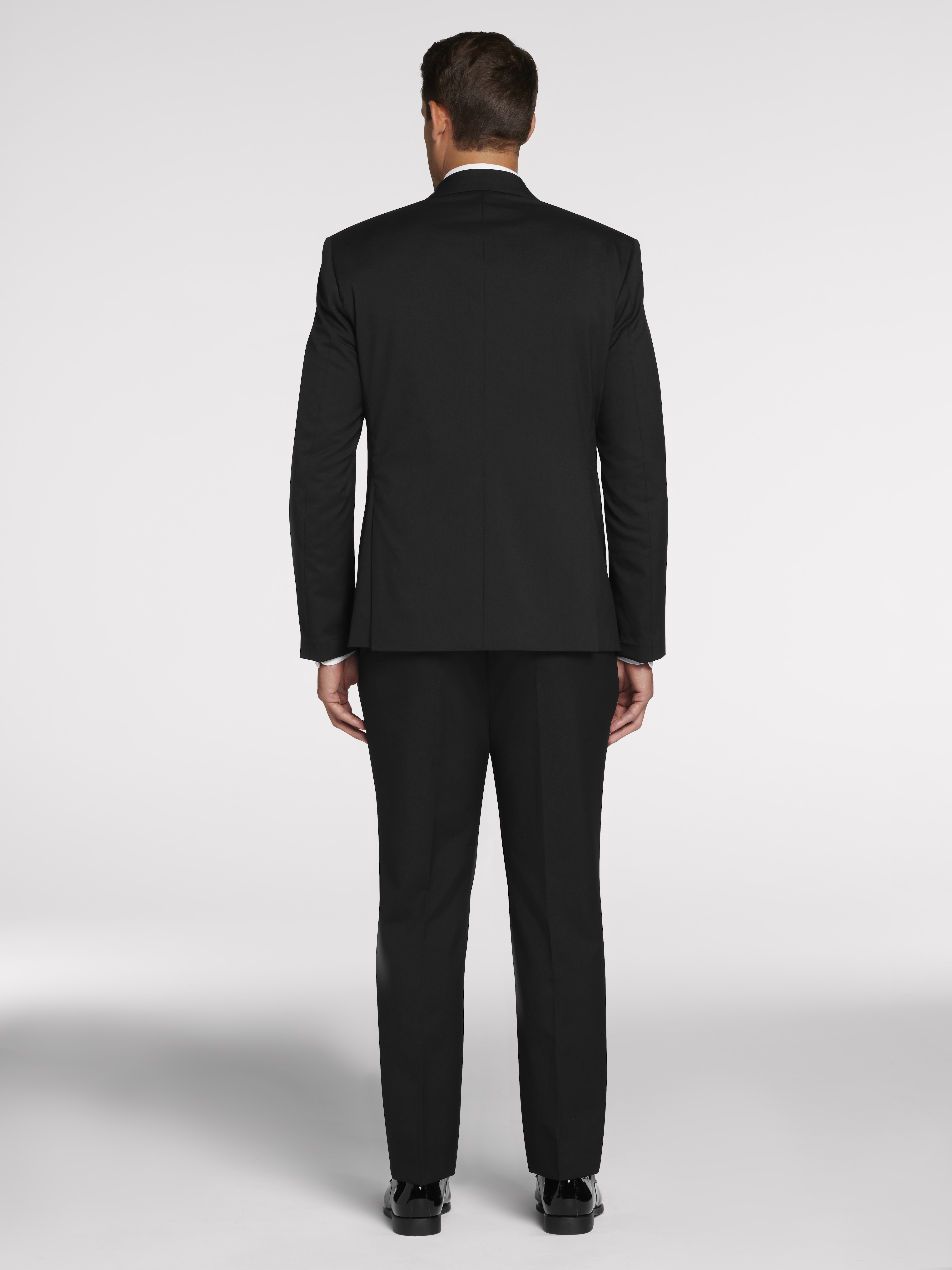 Awearness Kenneth Cole Complet noir en laine haute performance