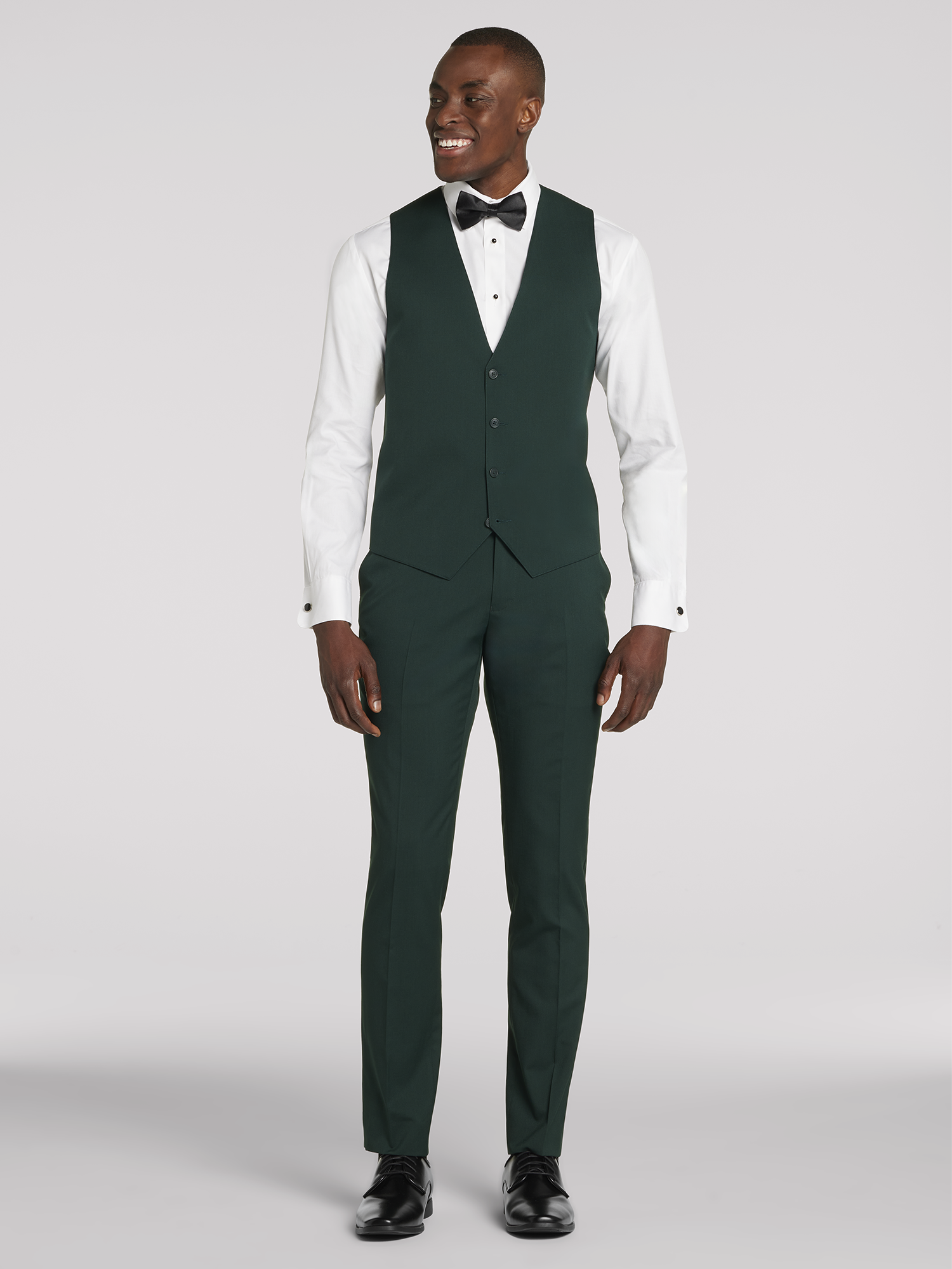 Awearness Kenneth Cole Complet vert en laine haute performance
