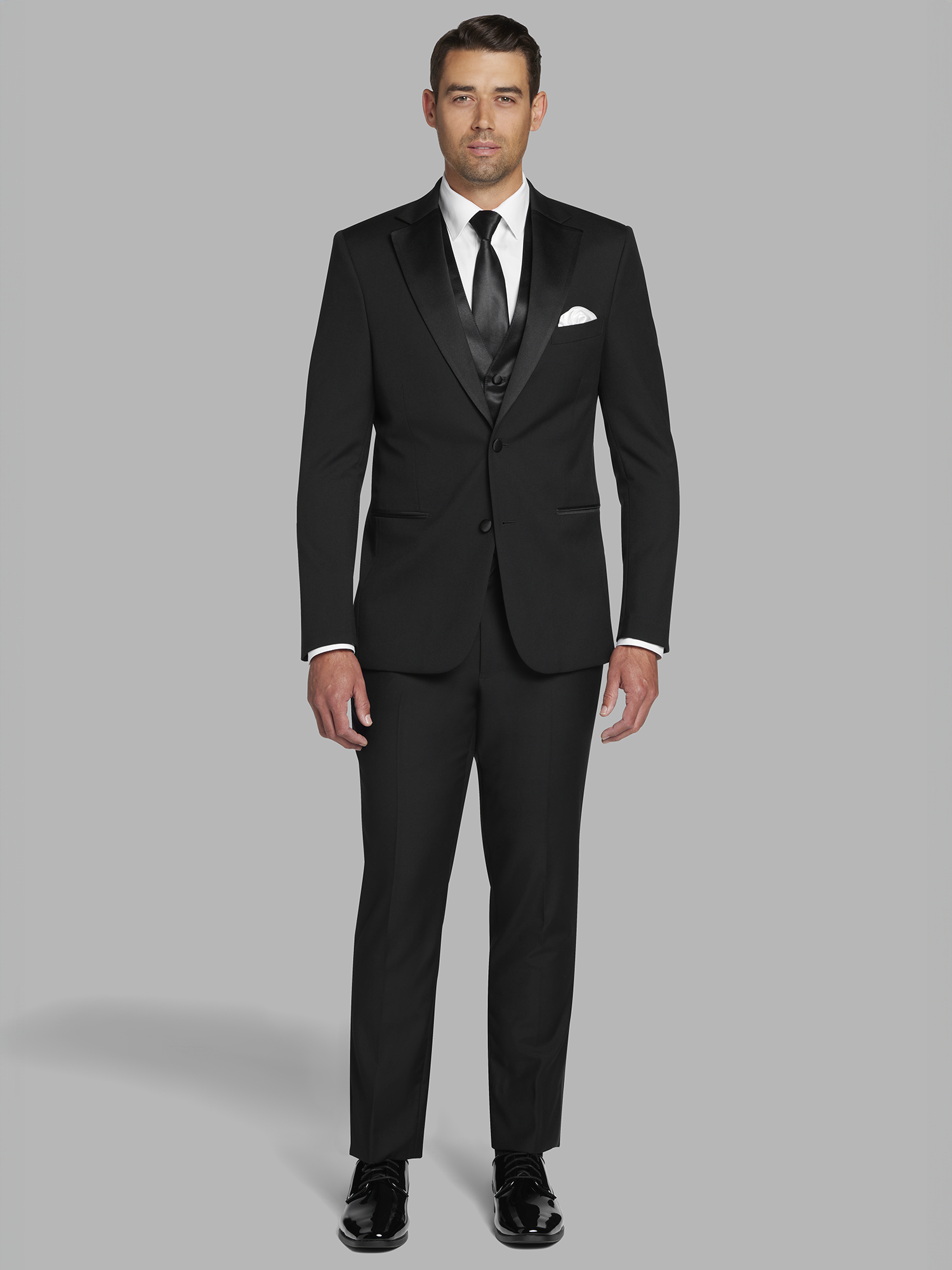 Pronto Uomo Performance Wool Tan Suit