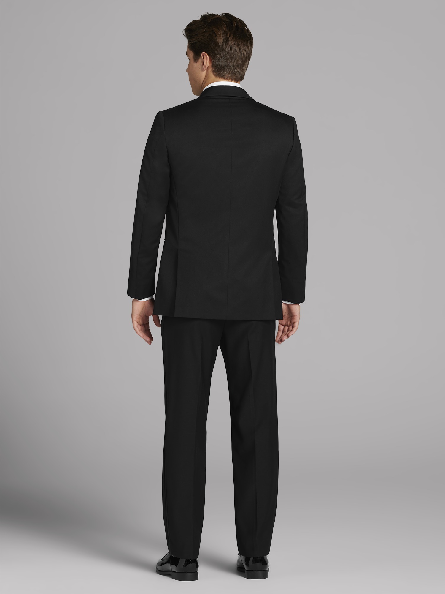 Smoking BLACK by Vera Wang noir à revers crantés