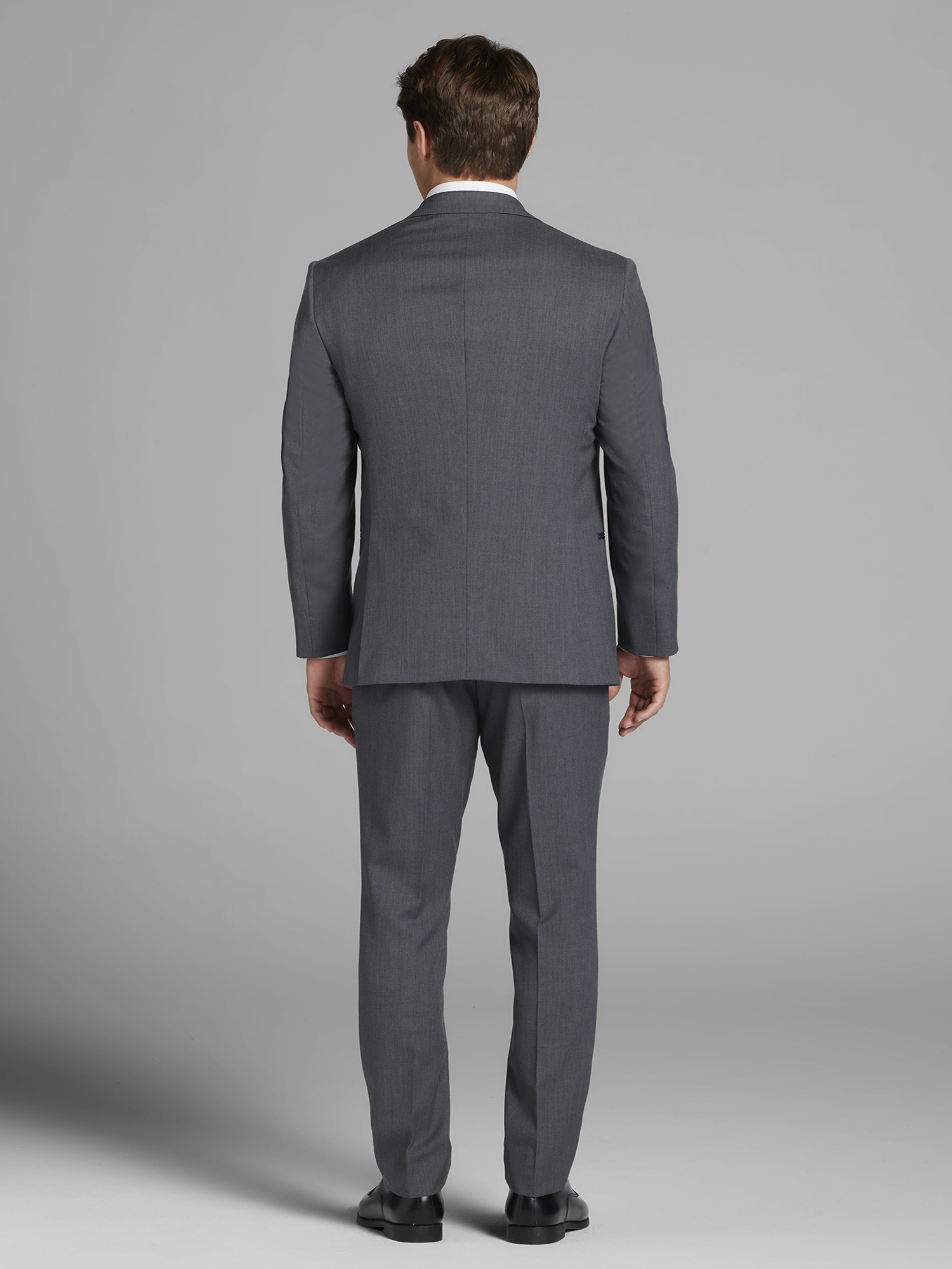 Pronto Uomo Gray Notch Lapel Tuxedo