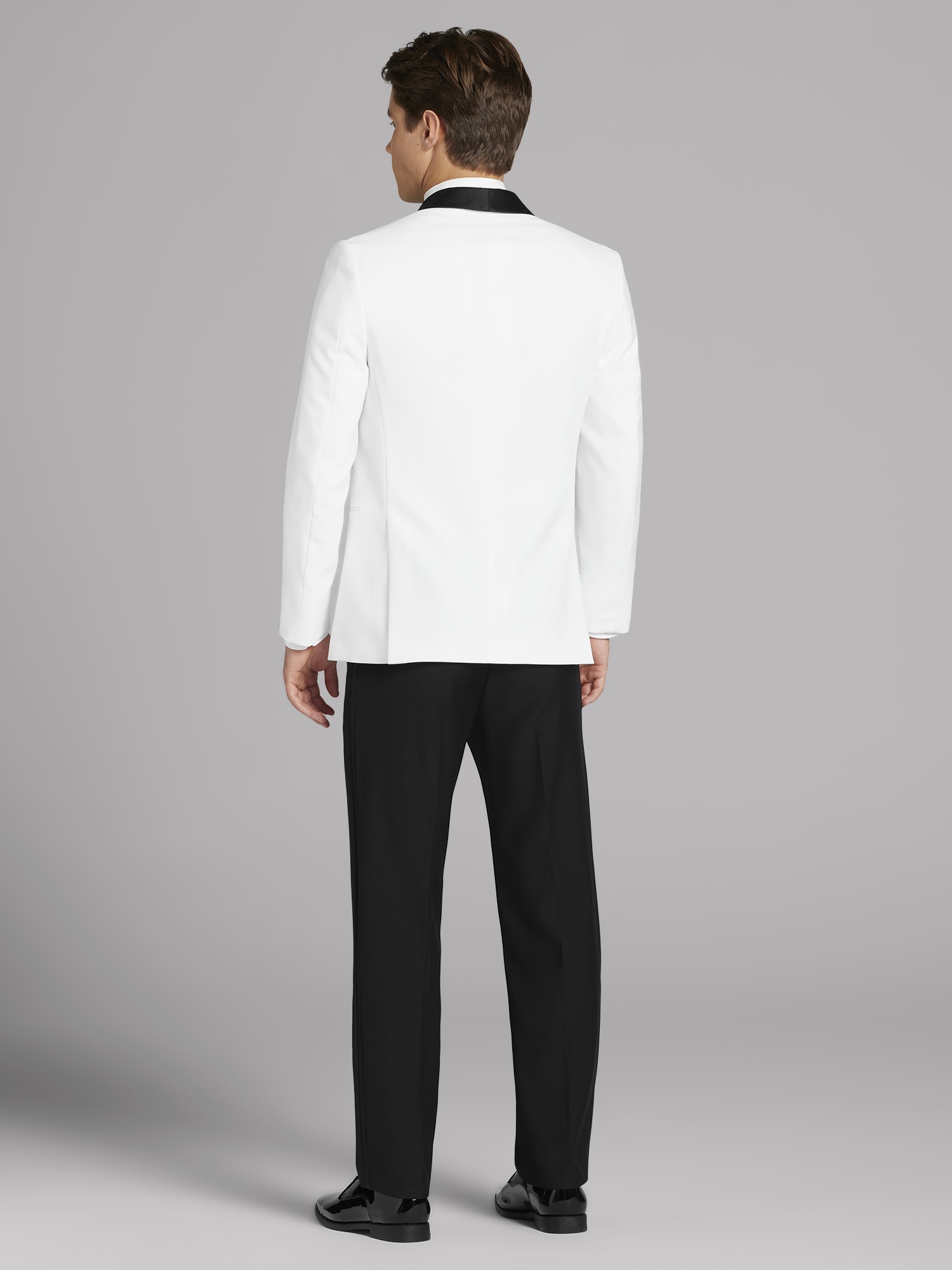 Smoking avec veston de soirée Calvin Klein blanc