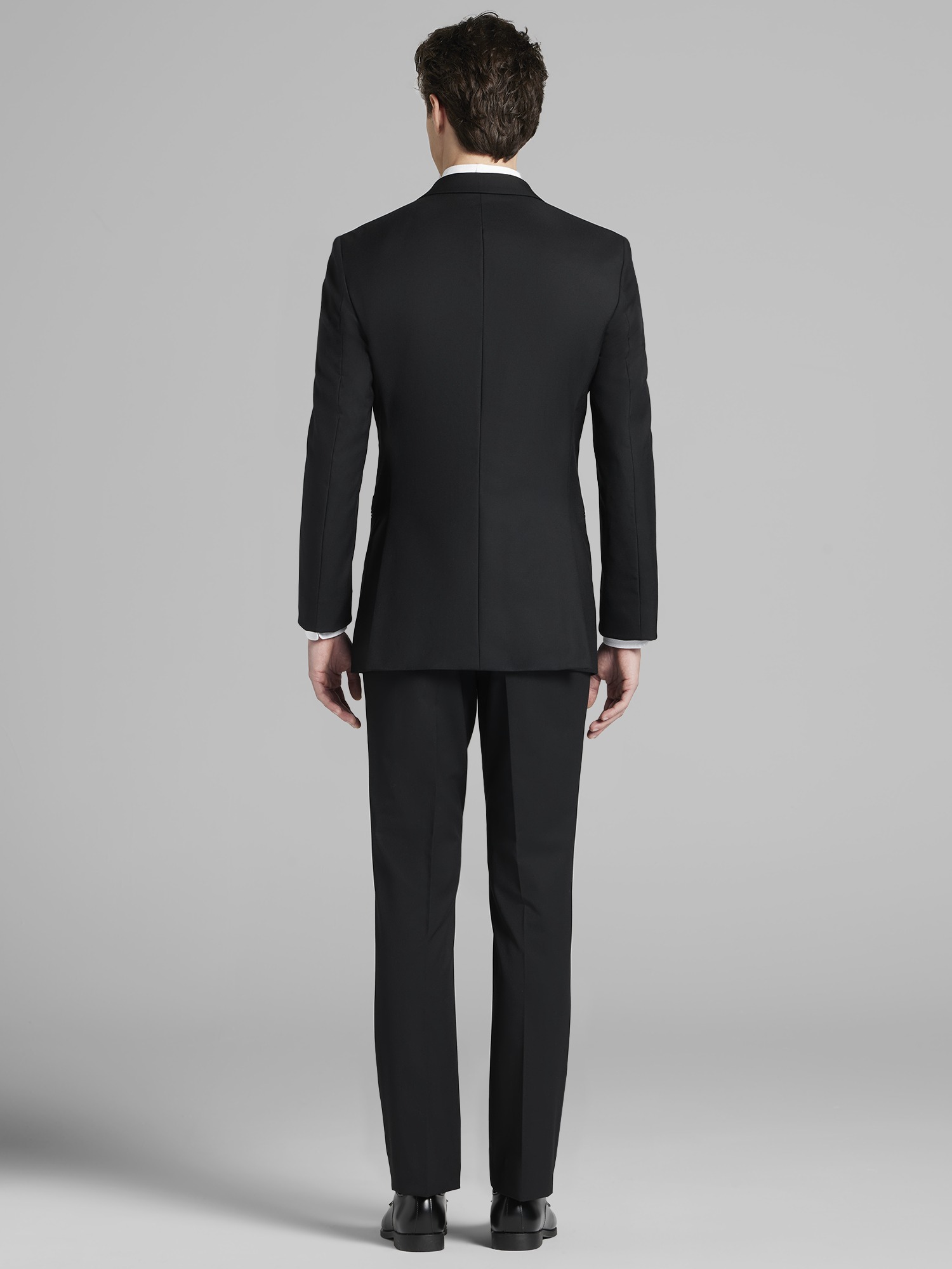Complet Pronto Uomo noir à revers crantés