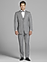 Complet Pronto Uomo gris à revers crantés
