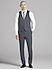 Pronto Uomo Gray Notch Lapel Tuxedo