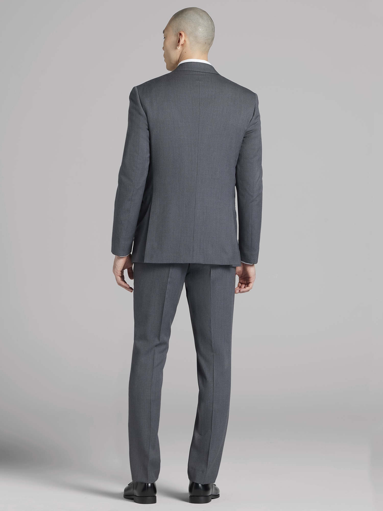 Pronto Uomo Gray Notch Lapel Tuxedo