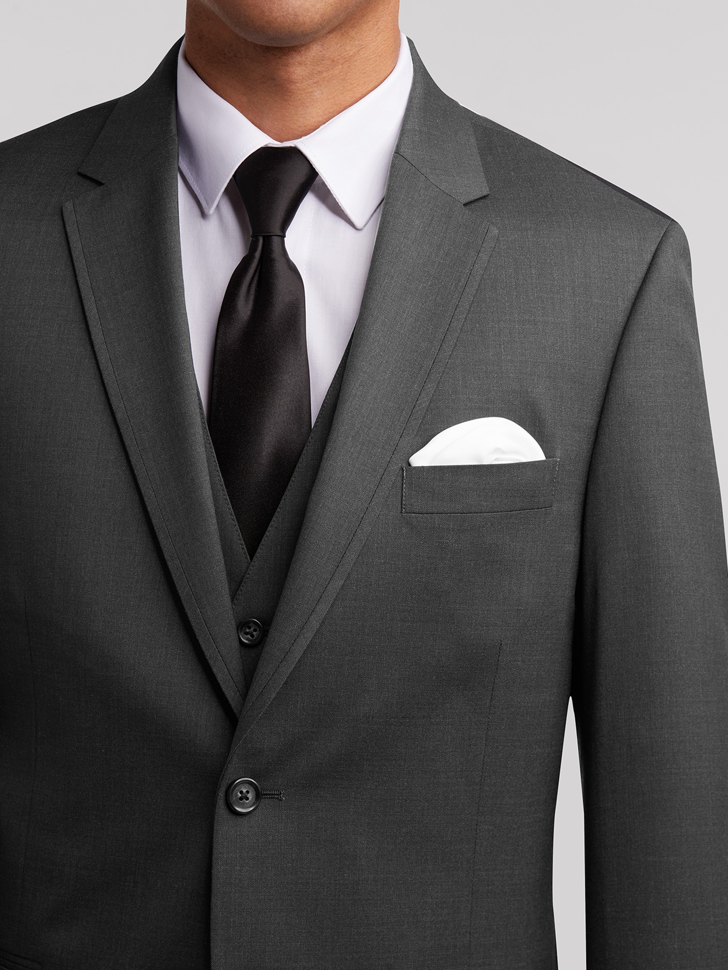 Performance Grey Suit by Calvin Klein