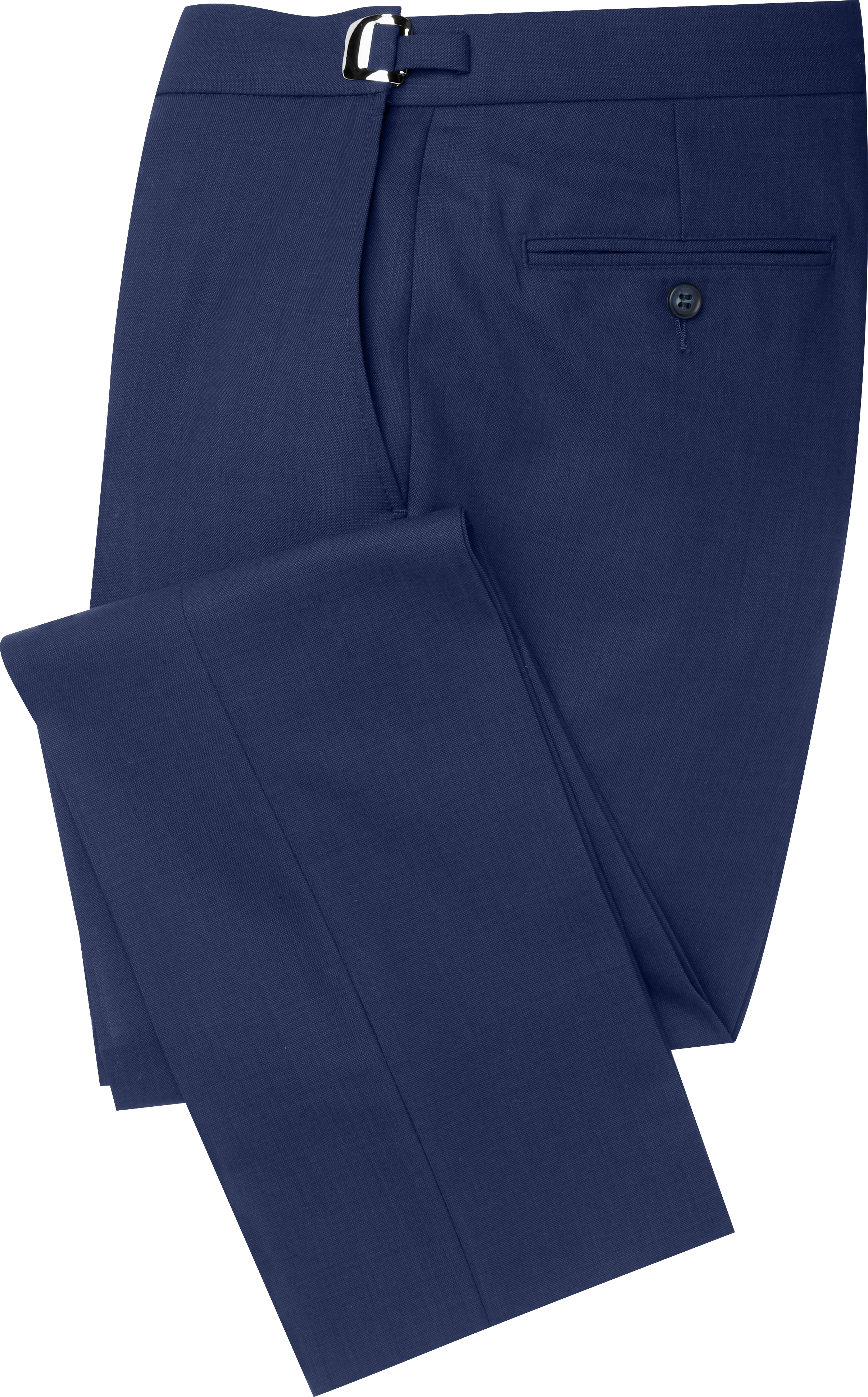 Pantalon bleu sans pli à l’avant Calvin Klein (2919)