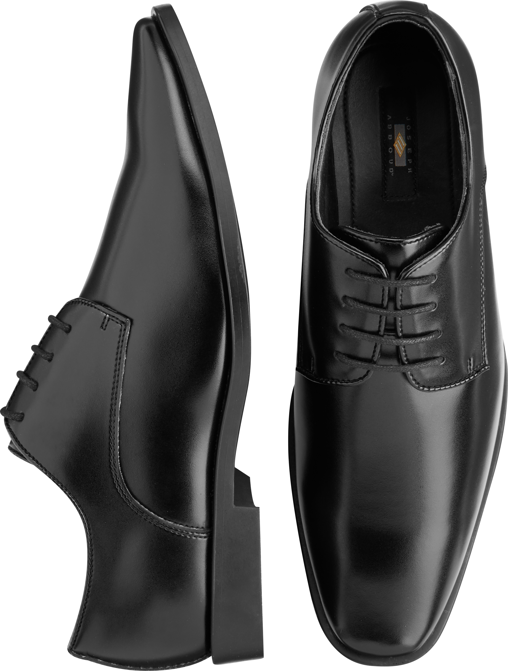 Chaussures habillées noir mat Joseph Abboud (4800)